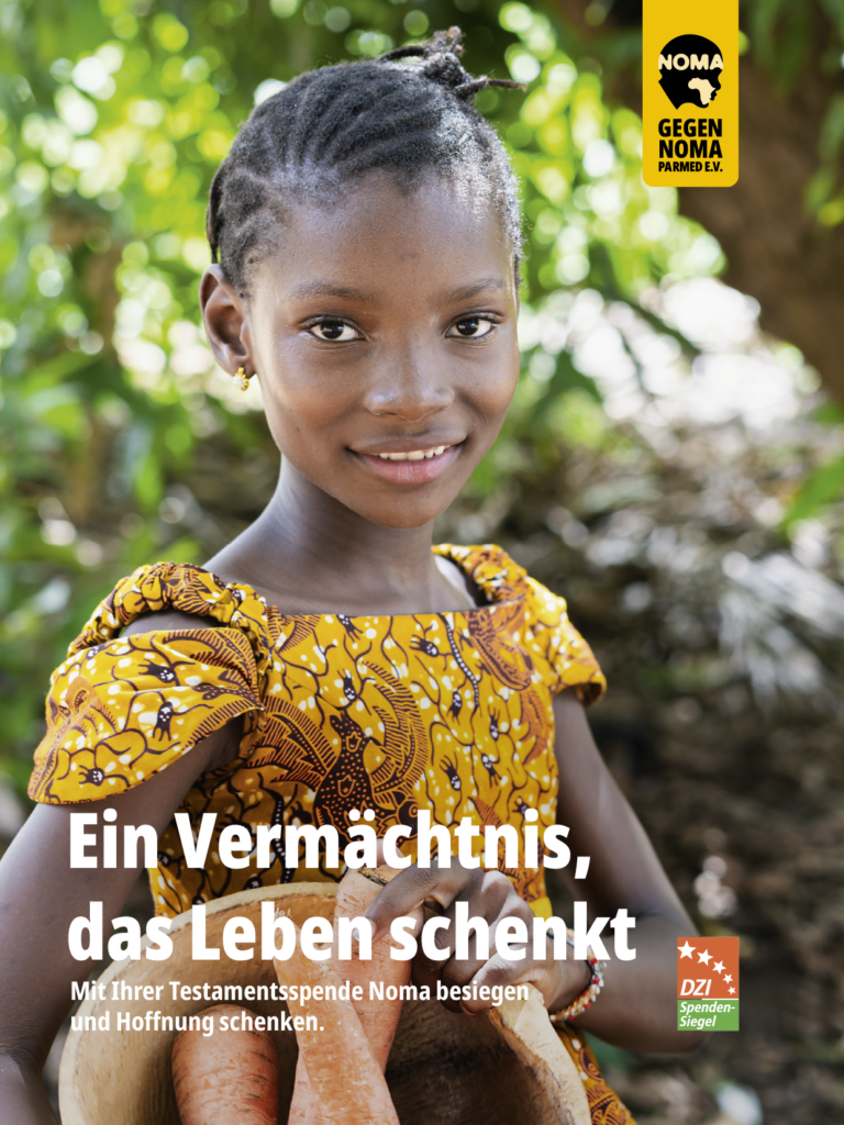 Testamentsspende Informationsbroschüre Titel