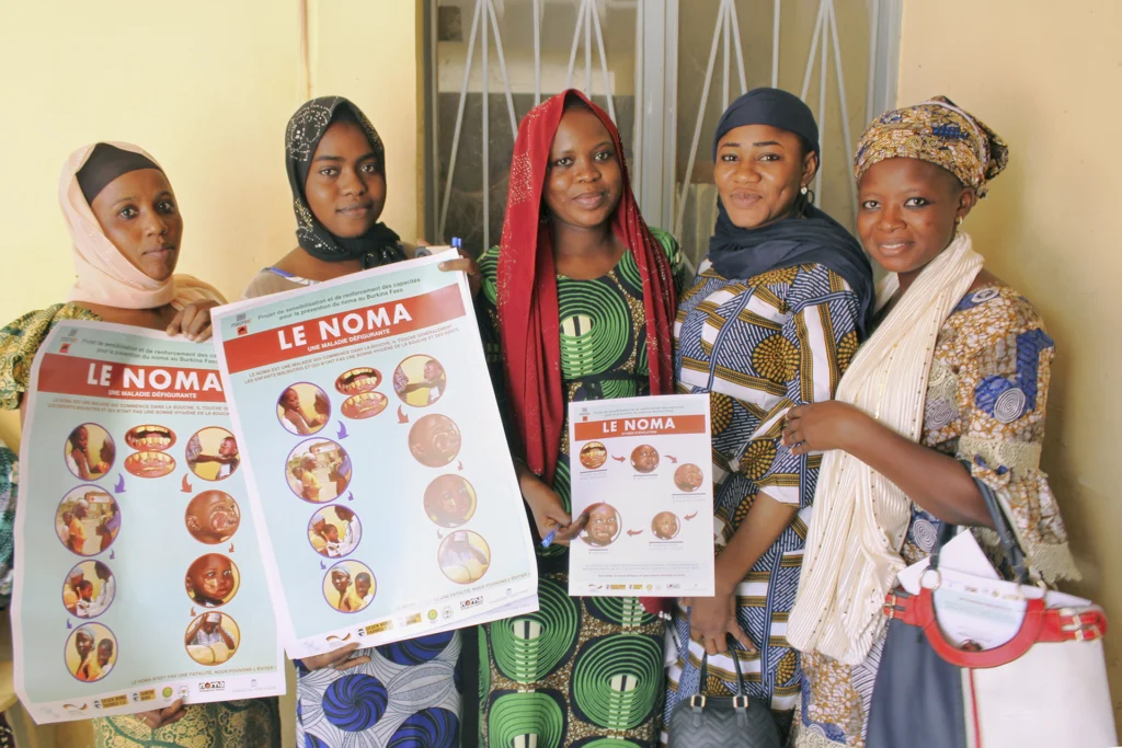 Teilnehmerinnen einen Schulung von Gesundheitspersonal